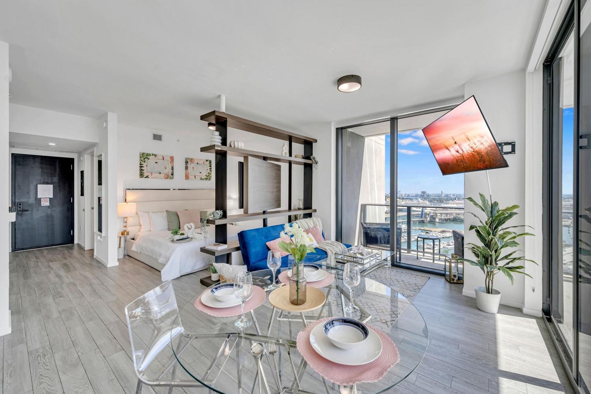 Mesmerizing Views Corner Condo Miami Exterior photo